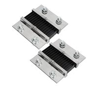 Hidyliu 2 Pcs High Accuracy Ammeter Shunt Resistors for Current Measurement in Power Generation Systems, Manganin Material (1500A)