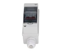 Hidyliu 20A 2P Miniature Circuit Breaker IP65 for Solar PV System DC 1000V Electrical Connection