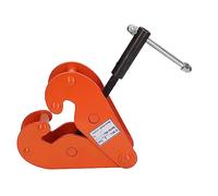 Hidyliu 2T 4400LBS Vertical Beam Clamp, Alloy Steel Heavy Duty Lifting Clamp with Thread Width Adjustment for Factory Mine Highway Bridge Construction