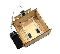 Hidyliu 3D Wooden Elevator Door Puzzle for Kids, Safe Material DIY Toy, Ideal for Developing Manual Dexterity, 12.5x11.7x5cm Size
