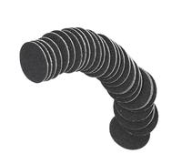 Hidyliu 60 Grit Sandpaper Discs, 60pcs Exfoliating Smoothing Replacement Pads for Electric Foot Callus Remover, Ideal for Home and Salon Use