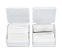 Hidyliu 80PCS Self Adhesive Eyelash Strips Reusable Long Lasting Hold for Comfortable Wear Synthetic Rubber 3.3cm (Black)