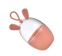 Hidyliu Adorable Makeup Blender Holder Case Animal Design for Makeup Sponge Storage Plastic Travel Friendly 1 Unit (Roseate Bunny)