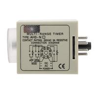 Hidyliu AH3-NA On-Delay Time Relay Compact and Durable with Adjustable Delay for Automation Control AC220V 1 Unit