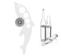 Hidyliu Ampoule Bottle Opener Unique Fish Shape for Doctors and Pharmacists Precision Cutting ABS Material 4.7in