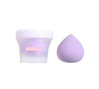 Hidyliu Beauty Makeup Sponge in Exquisite Water Drop Shape for Enhanced Base Makeup Application for Cheeks and Forehead (Purple)