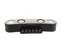 Hidyliu Bluetooth 5.0 Computer Soundbar with Colorful LED Lighting Ideal for Gaming Setup and Multimedia Use Stylish and Portable