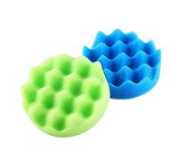 Hidyliu Car Polishing Pads Set 10Pcs Buffing and Waxing Sponge Pads with Drill Adapter for Professional Use - 3" to 7" Artisans (3 Inch (125 Pcs))
