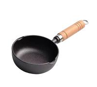 Hidyliu Cast Iron Pot Even Heating Multifunctional Non Stick Cookware for Kitchen Purpose 1 Unit (Small)