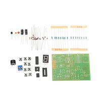 Hidyliu CD4511 8 Way Digital Answerer Experiment Kit, with Answering Coding Priority Toggle Digital Display Reset Circuit, for Electronic Skills Training Assessment