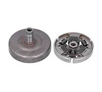 Hidyliu Clutch with Clutch Kit, Durable and Lightweight Design, Perfect Replacement Part for Garden Tools Fit for STIHL FS80 FS85 FC80 FC85 HT70 HT75, Iron Material, 2 Units