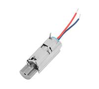 Hidyliu Coreless Vibration Motor 11500rpm Strong Miniature 5Pcs for Handheld Detection Equipment Iron + Plastic Material