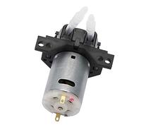 Hidyliu DC12V/24V Peristaltic Pump Adjustable Self-Priming Dosing Pump for Aquarium Lab Analysis Black (24V 3 * 5)
