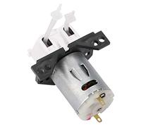 Hidyliu DC12V/24V Peristaltic Pump Adjustable Self-Priming Dosing Pump for Aquarium Lab Analysis Black (12V 1 * 3)