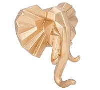 Hidyliu Decorative Resin Towel Hook Unique Animal Design for Bathroom Use Convenient and Practical (Elephant)