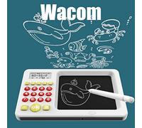 Hidyliu Digital Calculator for Kids Educational Tool with Display for Early Learning Math At Home and School ABS Material 19 X 12 X 1.7 Cm (Three -generation oral treasure+writing board #10)