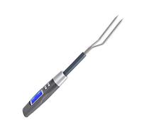 Hidyliu Digital Meat Thermometer Fork with LCD Display for Precise Cooking, Perfect for Grill Enthusiasts, 304 Stainless Steel, Ideal for Barbecues