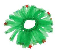 Hidyliu Dog Christmas Collar with Jingle Bells Cute Party Accessories for Small Medium Pets Made From Non- Polyester (M)