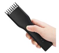 Hidyliu Electric Hair Clipper with Slider Positioning Comb Hair Cutting Machine for Family Use White 1 Unit (Black)