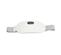 Hidyliu Electric Heated Waist Belt for Menstrual Cramp Relief, USB Rechargeable Heating Pad with Adjustable Fit, Improve Circulation for Lower Back Discomfort During Work