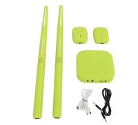 Hidyliu Electronic Drum Set, Virtual Reality Air Drum Kit with Portable Pocket Size Design, for Beginners Adults Children Indoor Outdoor Practice (Green)