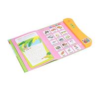 Hidyliu Electronic Sound Book for Kids Educational Learning Fun with Spanish Vocabulary and Various Topics Suitable for Ages 3+ (Orange)