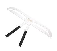 Hidyliu Eyebrow Ruler Stainless Steel Adjustable Precision Eyebrow Measurement Tool for Beginners and Makeup Artists 14cm X 8cm (The second generation balance ruler (qiubumei))