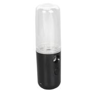 Hidyliu Face Nano Mist Sprayer Portable USB Charging Hydrator for Hydration 50ml Size Excellent ABS Material Home Use (Black)