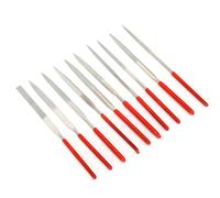 Hidyliu File Set, 10pcs Precision Coated Needle Files for Jewelry Crafting and Polishing, Durable Carbon Steel with Soft Grip Handle, 5.51-5.71in