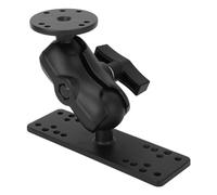 Hidyliu Fish Finder Mount 8.7cm Short Arm Sturdy Bracket for GPS Chart Plotters and Fish Finders Aluminum Alloy Durable