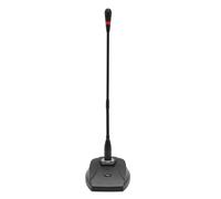 Hidyliu Gooseneck Condenser Microphone Professional Sound Quality Adjustable for Lectures Video Meetings Black 1 Unit
