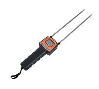 Hidyliu Grain Moisture Tester High Accuracy LCD Backlit for Wheat Farmers Portable Lightweight ABS Carbon Steel