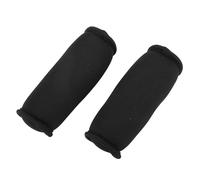 Hidyliu Handheld Soft Dumbbells with Grip for Strength Training and Walking for Men Women Neoprene 14x5cm Set of 2 (Black)