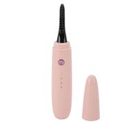 Hidyliu Heated Eyelash Curler for Effortless Curling Long Lasting Electric Lash Curler Rechargeable for Makeup Lovers ABS Material (Pink)