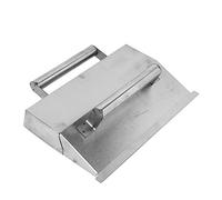 Hidyliu Heavy-Duty Stainless Steel Skimming Trowel Convenient Design for Fast Cement Application 12.8in X 8.1in