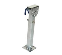 Hidyliu Heavy Duty Trailer Jack Telescoping 460-680mm for RV and Utility Trailers Galvanized Iron 1000kg Load Capacity