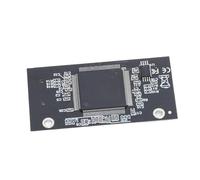 Hidyliu High Performance Double Storage Card Adapter Easy Install for Testing Factories and Laptops Black