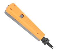 Hidyliu Impact Punch Down Tool for 88/110 Modules, Lightweight and Durable Wire Stripper for Network Technicians, Comfortable Grip Design, 7.3in Long