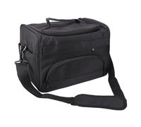 Hidyliu Large Capacity Hairdressing Tool Storage Bag Durable Fabric for Home or Professional Use Black 630g