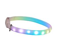Hidyliu LED Dog Collar Adjustable USB Rechargeable for Enhanced Night Safety, Glow in The Dark Pet Accessory for Large Dogs, and Durable