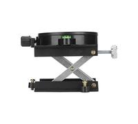 Hidyliu Lifting Platform Adjustable Lab Scissors Jack 6.5cm Height for Woodworking and Experiments Aluminum Alloy