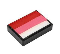 Hidyliu Makeup Split Cake Palette 3 Color for Quick and Easy Face and Body Art, Ideal for Halloween and Parties, 30g (10)
