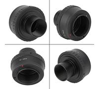 Hidyliu Metal Telescope Adapter Ring, Resistant 1.25 Inch for M4/3 Cameras, Adjustable Design for Easy Angle Adjustment