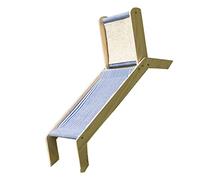 Hidyliu Mini Beach Chair Cat Bed with Scratching Post Elevated Design for Cats Indoor and Outdoor Premium Quality (Beach Chair)