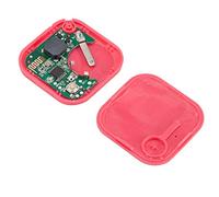 Hidyliu Mini Bluetooth Tracker Portable GPS Locator Alarm for Keys Wallet Pets Lightweight and Compact 3.8x3.8cm Black (Black)