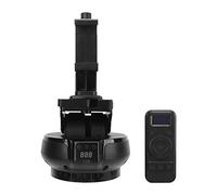 Hidyliu Motorized Panoramic Tripod Head, 2.4G Wireless Remote Control with 360° Rotation and ±35° Tilt for Mobile Phone Camera DSLR, with 3.5mm Shutter Release and Time Lapse Sho