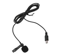 Hidyliu Omni-directional Mini USB Microphone with Clip for Hero 3 3+ 4 Perfect for Capturing Clear Black 1 Unit