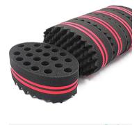 Hidyliu Oval Twist Hair Sponge for Curling and Styling, Ideal for Dreadlocks and Waves, Lightweight Hair Tool, 1 Piece (Assorted Color)