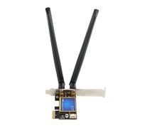 Hidyliu PCIE WiFi Card Dual Band 1200Mbps Bluetooth 4.0 Wireless Network Adapter for Desktop PC with High Gain Antennas