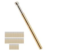 Hidyliu Probe Pins P125-D Durable Brass Test Needles for Electronic Components Testing 100 Pcs